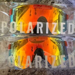 Polarized Orange and Yellow Sunglasses